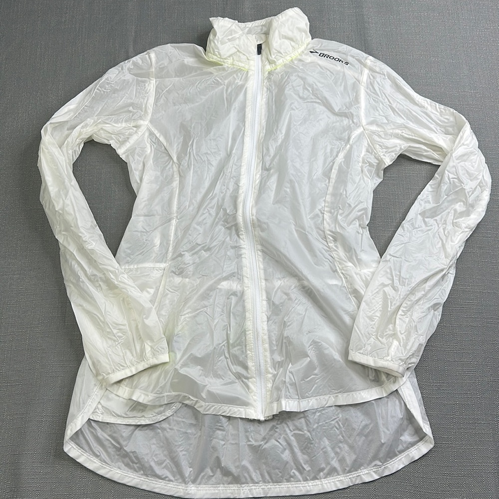 Brooks Women's White Lightweight Jacket